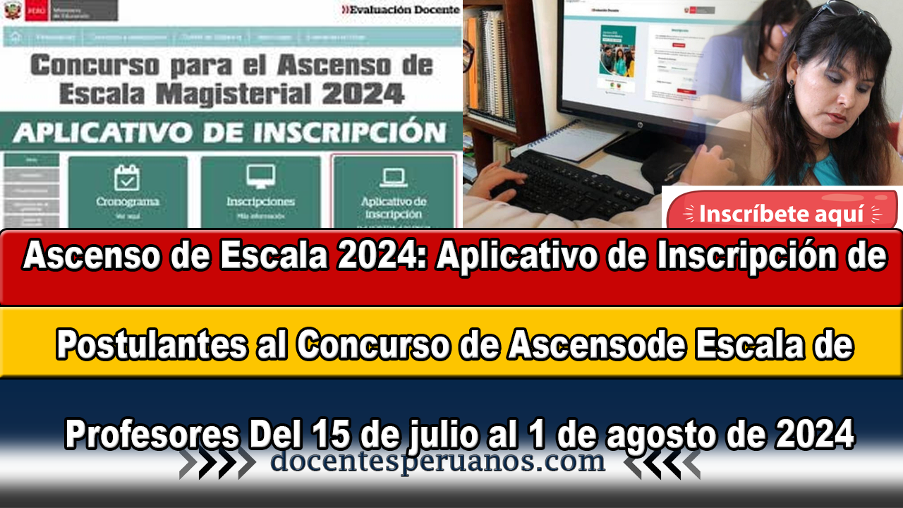 Ascenso De Escala Aplicativo De Inscripci N De Postulantes Al