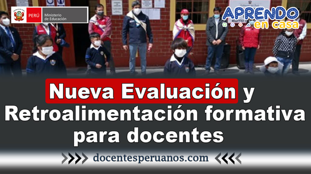 Nueva evaluación y retroalimentación formativa para docentes