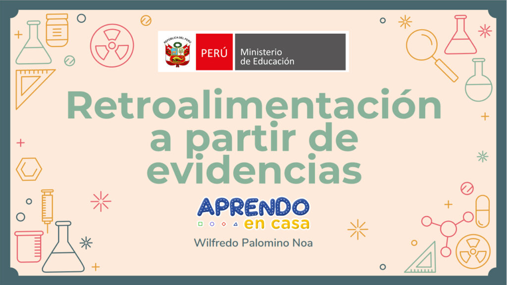 retroalimentación a partir de las evidencias