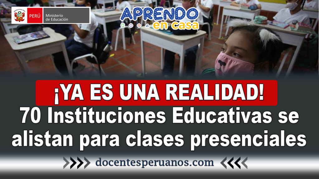 colegios se alistan para clases presenciales