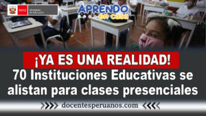 colegios se alistan para clases presenciales