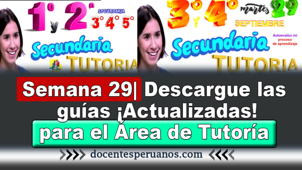 semana 19 guía de tutoría