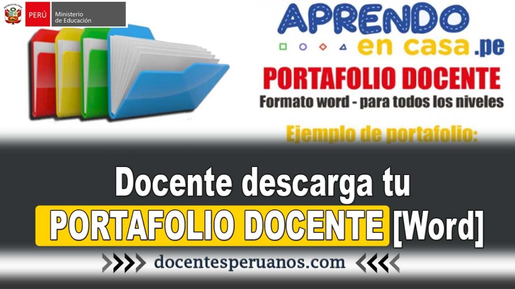 PORTAFOLIO DOCENTE