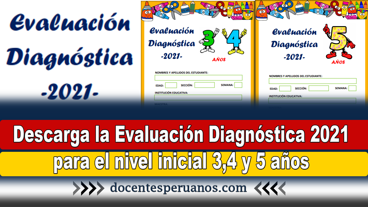 Evaluación Diagnóstica De Preescolar 2021 2022 0674