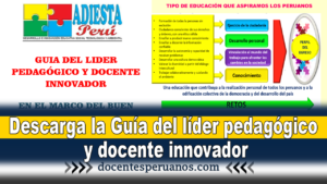 Descarga la Guía del líder pedagógico y docente innovador