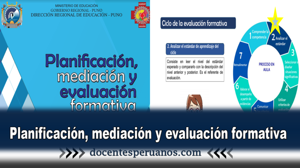 planificcaion mediación y evaluación formativa