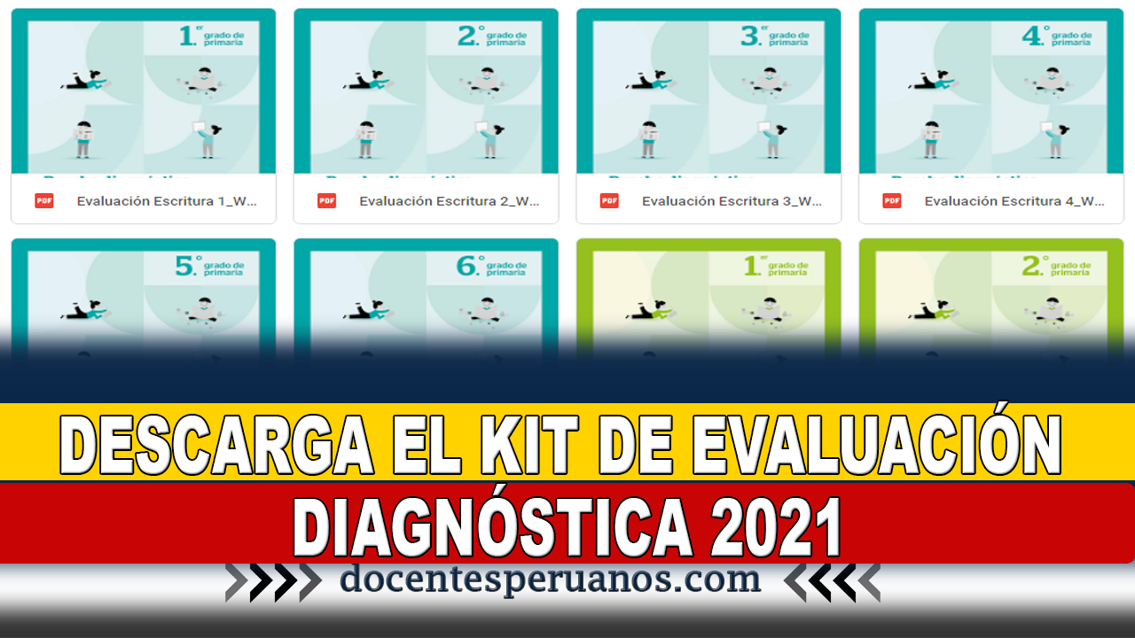 Descarga El Kit De EvaluaciÓn DiagnÓstica 2021 2746