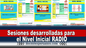 Sesiones desarrolladas para el Nivel Inicial RADIO