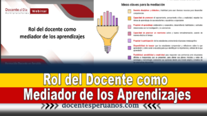 Rol del Docente como Mediador de los Aprendizajes