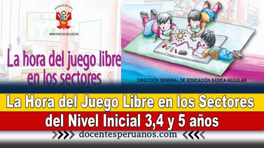 La Hora del Juego Libre en los Sectores del Nivel Inicial 3,4 y 5 años