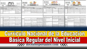 Currículo Nacional de la Educación Básica Regular del Nivel Inicial