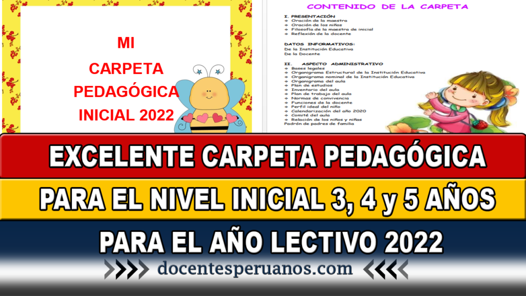 Guardar borrador Vista previa Publicar 33/100 EXCELENTE CARPETA PEDAGÓGICA PARA EL NIVEL INICIAL 3, 4 y 5 AÑOS PARA EL AÑO LECTIVO 2022